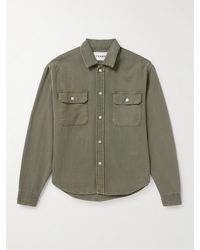 FRAME - Cotton Overshirt - Lyst