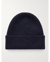 William Lockie - Ribbed Cashmere Beanie - Lyst