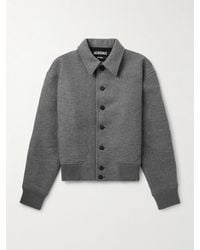 Jacquemus - Feltro Bomberjacke aus Wollfilz - Lyst