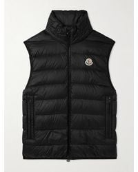 Moncler - Rocoque Logo-Appliquéd Quilted Shell Down Gilet - Lyst