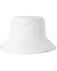 Gucci - Cotton Bucket Hat With Embroidery - Lyst