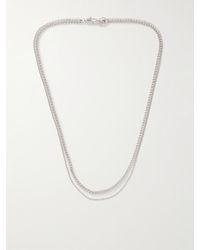 A.P.C. - Silver-tone Necklace - Lyst