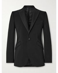 Favourbrook - Hampton Slim-Fit Grosgrain-Trimmed Wool Tuxedo Jacket - Lyst