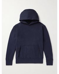 Les Tien - Garment-dyed Cotton-jersey Hoodie - Lyst