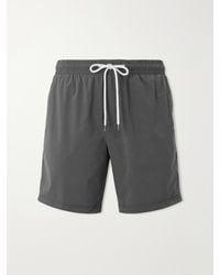 James Perse - Straight-Leg Mid-Length Swim Shorts - Lyst