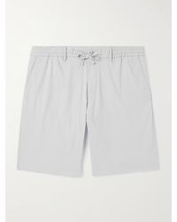 NN07 - Cotton-blend Twill Shorts - Lyst