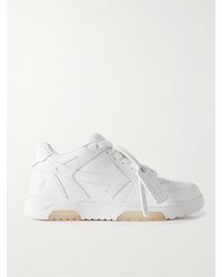 Off-White c/o Virgil Abloh - Out Of Office Sneakers aus Leder - Lyst