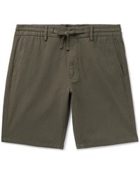 NN07 - Seb 1040 Cotton-blend Seersucker Shorts - Lyst