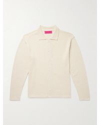 The Elder Statesman - Nora Lite Cotton Cardigan - Lyst