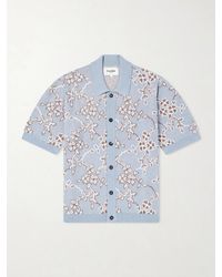 Corridor NYC - Trellis Knitted Organic Cotton Shirt - Lyst