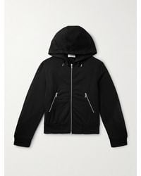Dries Van Noten - Cotton-Jersey Zip-Up Hoodie - Lyst