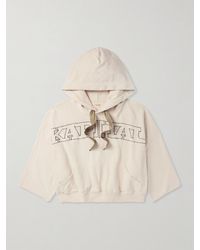 Kapital - Logo-Embroidered Cotton-Jersey Hoodie - Lyst