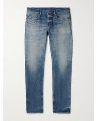 Saint Laurent - Slim-Fit Jeans - Lyst