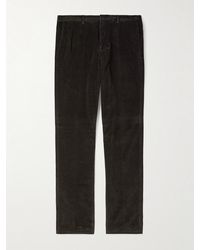 Loro Piana - Jarno Hamptons Straight-Leg Cotton-Corduroy Trousers - Lyst