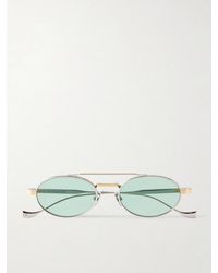 Cutler and Gross - 1427 Round-Frame-Tone Sunglasses - Lyst