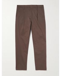 NN07 - Bill 1804 Straight-Leg Organic Cotton-Blend Trousers - Lyst