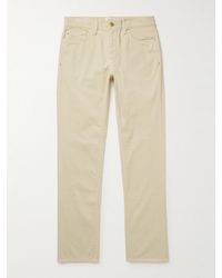 Sid Mashburn - Slim-Fit Straight-Leg Garment-Dyed Cotton-Corduroy Trousers - Lyst