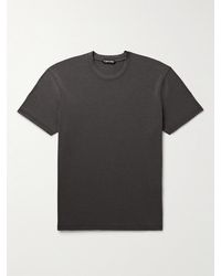 Tom Ford - T-shirt slim-fit in jersey di misto lyocell e cotone - Lyst