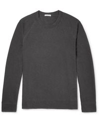 James Perse - Loopback Supima Cotton-jersey Sweatshirt - Lyst