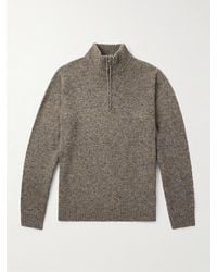 Hartford - Trucker Wool-blend Half-zip Sweater - Lyst