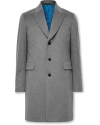 Paul Smith - Wool And Cashmere-Blend Overcoat - Lyst