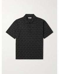 Valentino Garavani - Toile Iconographe Cotton-Jersey Polo Shirt - Lyst