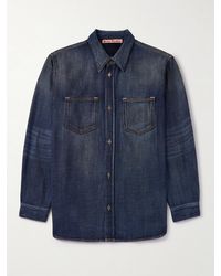 Acne Studios - Karto U Yoyogi Oversized-Hemdjacke aus Denim - Lyst