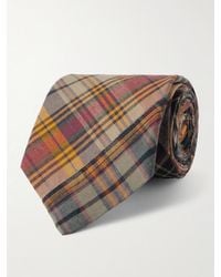 Polo Ralph Lauren - Cravatta in cotone a quadri patchwork - Lyst