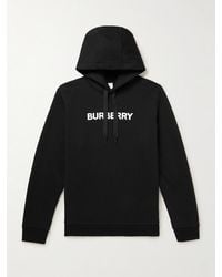 Burberry - Ansdell Logoed Hooded Sweatshirt - Lyst
