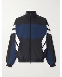 Vetements - Logo-Embroidered Colour-Block Shell Track Jacket - Lyst