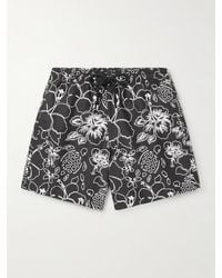 Vilebrequin - Moorea Straight-Leg Mid-Length Printed Recycled Swim Shorts - Lyst
