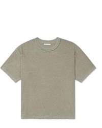 John Elliott - Reversed Cropped Cotton-jersey T-shirt - Lyst