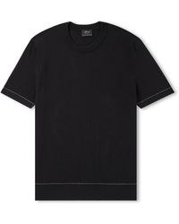 Brioni - Sea Island Cotton-Piqué T-Shirt - Lyst