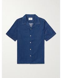 NN07 - Julio 5765 Cotton-Chambray Shirt - Lyst