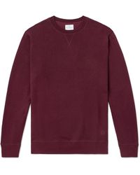 Kingsman - Logo-embroidered Cotton And Cashmere-blend Jersey Sweatshirt - Lyst