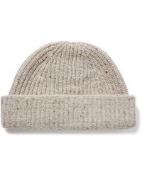 NN07 - Sailor 6697 Ribbed Wool-Blend Beanie - Lyst