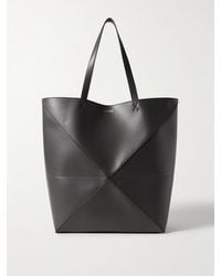 Loewe - Puzzle Fold Xl Panelled Leather Tote Bag - Lyst