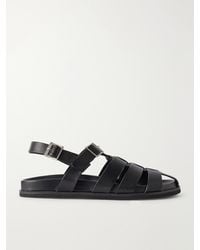 Grenson - Quinton Leather Fisherman Sandals - Lyst