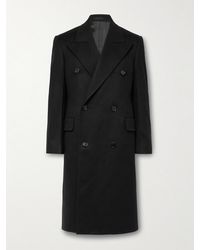 Burberry - Double-Breasted Cashmere-Felt Coat - Lyst