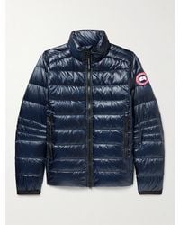 Canada Goose - Crofton Slim-Fit Quilted Recycled Nylon-Ripstop Down Jacket - Lyst