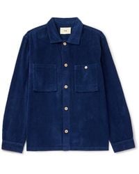 Folk - Cotton-Corduroy Overshirt - Lyst