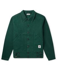 Bode - Knolly Brook Logo-Appliquéd Cotton-Twill Jacket - Lyst