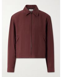 Lemaire - Gabardine Blouson Jacket - Lyst