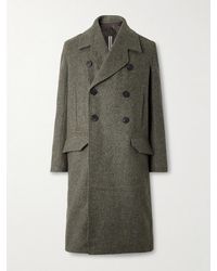 Rick Owens - Officer Double-Breasted Melton Wool Coat - Lyst