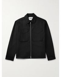 Jil Sander - Wool Shirt Jacket - Lyst