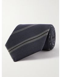 Tom Ford - Cravatta in seta a righe - Lyst
