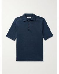 Inis Meáin - Linen Polo Shirt - Lyst