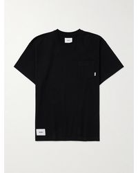 WTAPS - Logo-Appliquéd Printed Cotton-Jersey T-Shirt - Lyst