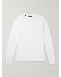 Tom Ford - Slim-Fit Lyocell And Cotton-Blend Jersey T-Shirt - Lyst