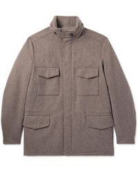 Loro Piana - Traveller Padded Rain System Cashmere Field Jacket - Lyst